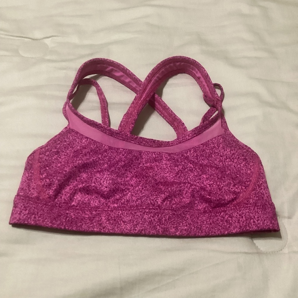 Lululemon Get Down Bra size 4
Rio Mist Pink Paradise Red Grape / Pink Paradise - Picture 4 of 9
